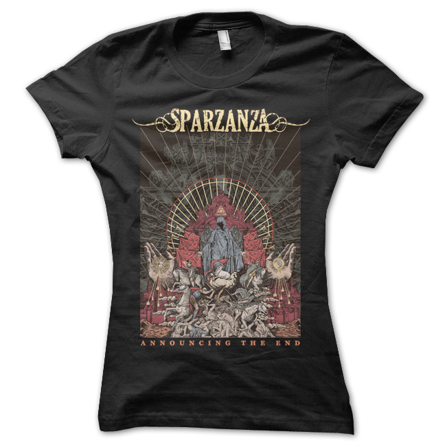 SPARZANZA - GIRLIE, ANNOUNCING THE END (USED BLK)