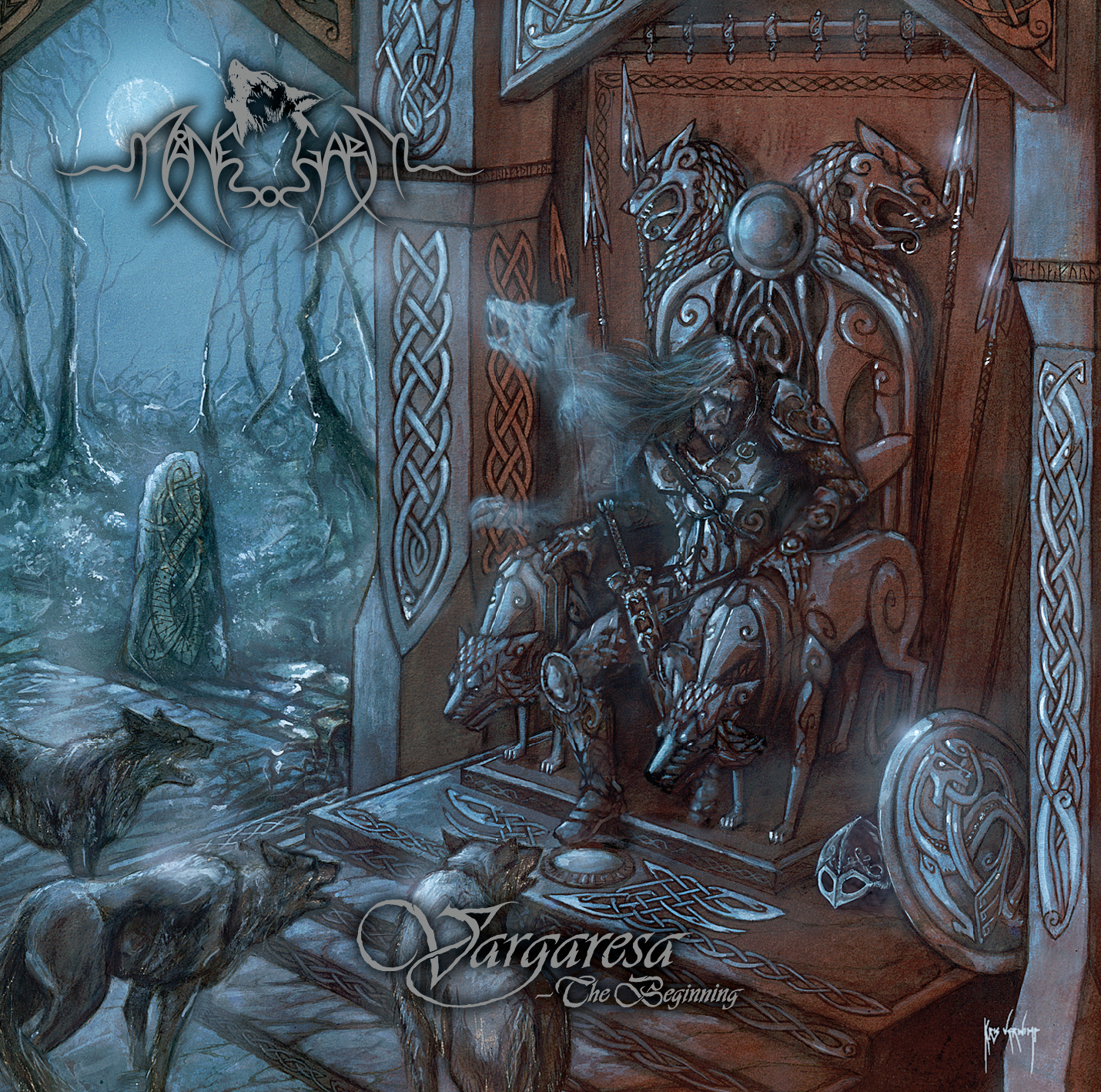 MÅNEGARM - VARGARESA - THE BEGINNING, CD (RE-MASTERED)