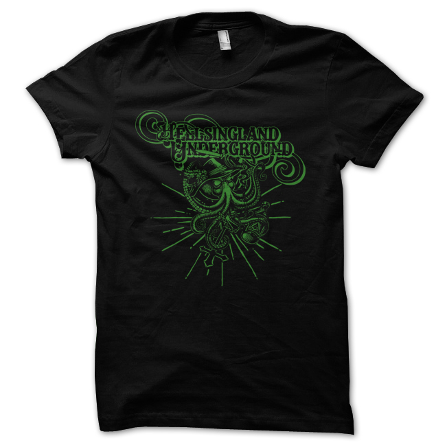 HELLSINGLAND UNDERGROUND - T-SHIRT, OCTOPUS