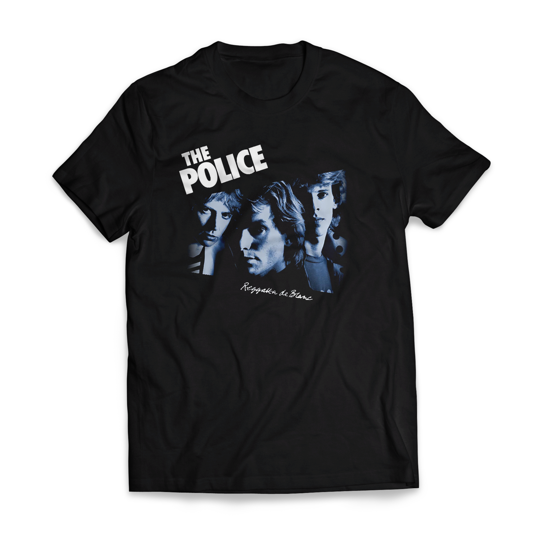 THE POLICE - T-SHIRT, REGATTA DE BLANC