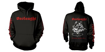 ONSLAUGHT - HOODIE, POWER FROM HELL