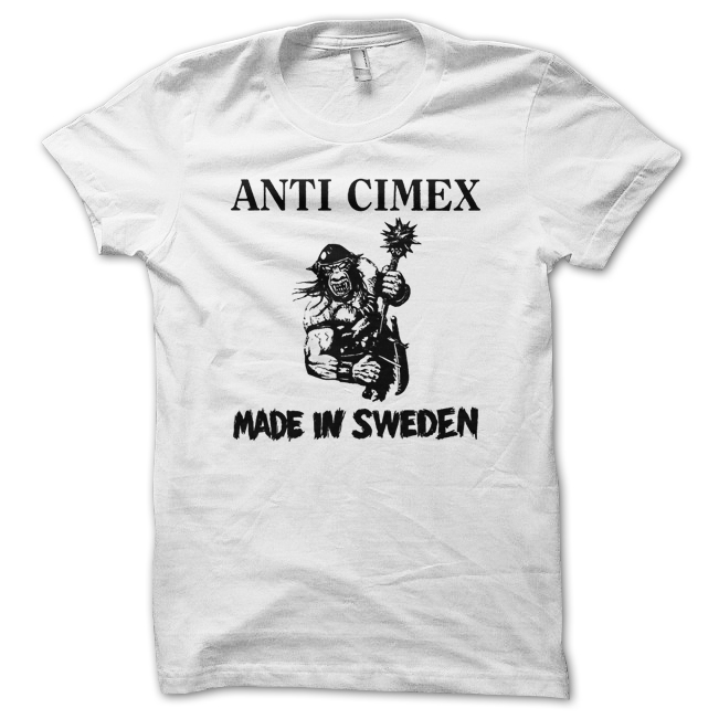 ANTI-CIMEX - T-SHIRT, MADE IN SWEDEN 