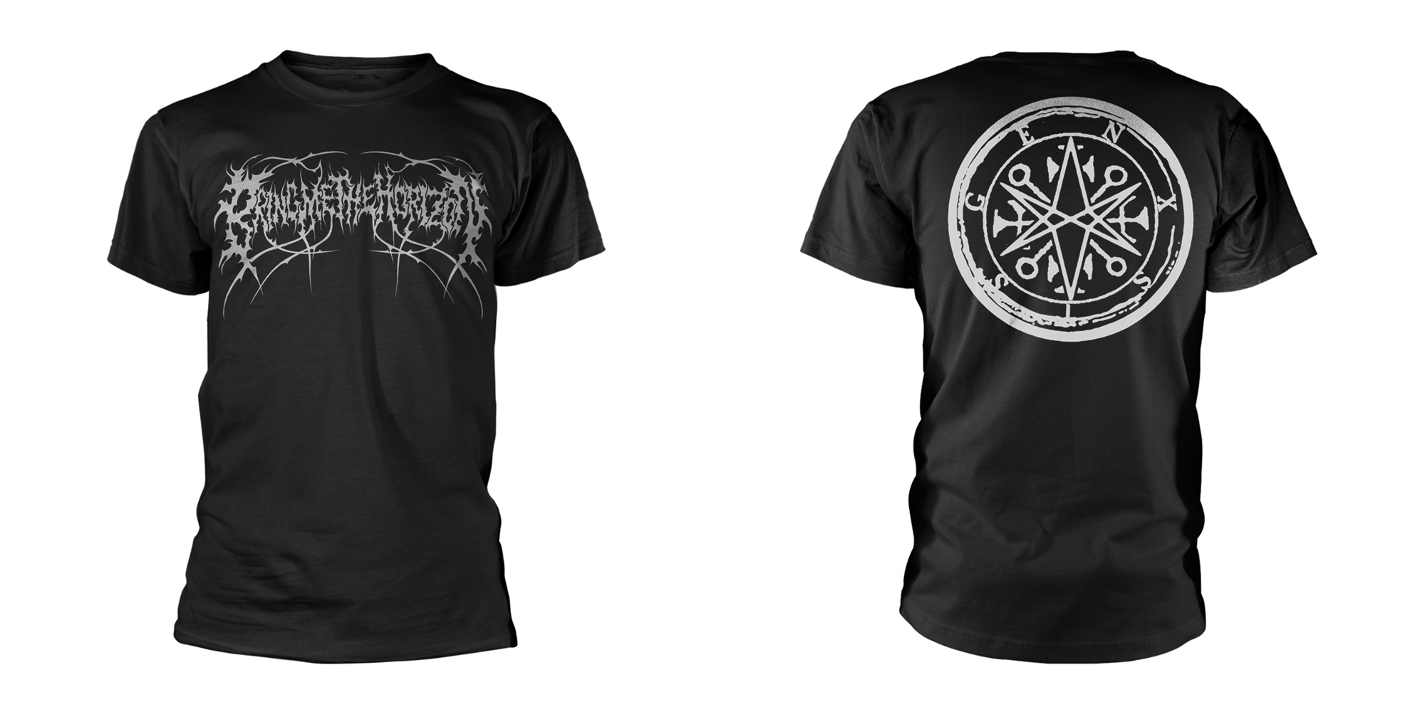 BRING ME THE HORIZON - T-SHIRT, BLACK METAL GENEXIS