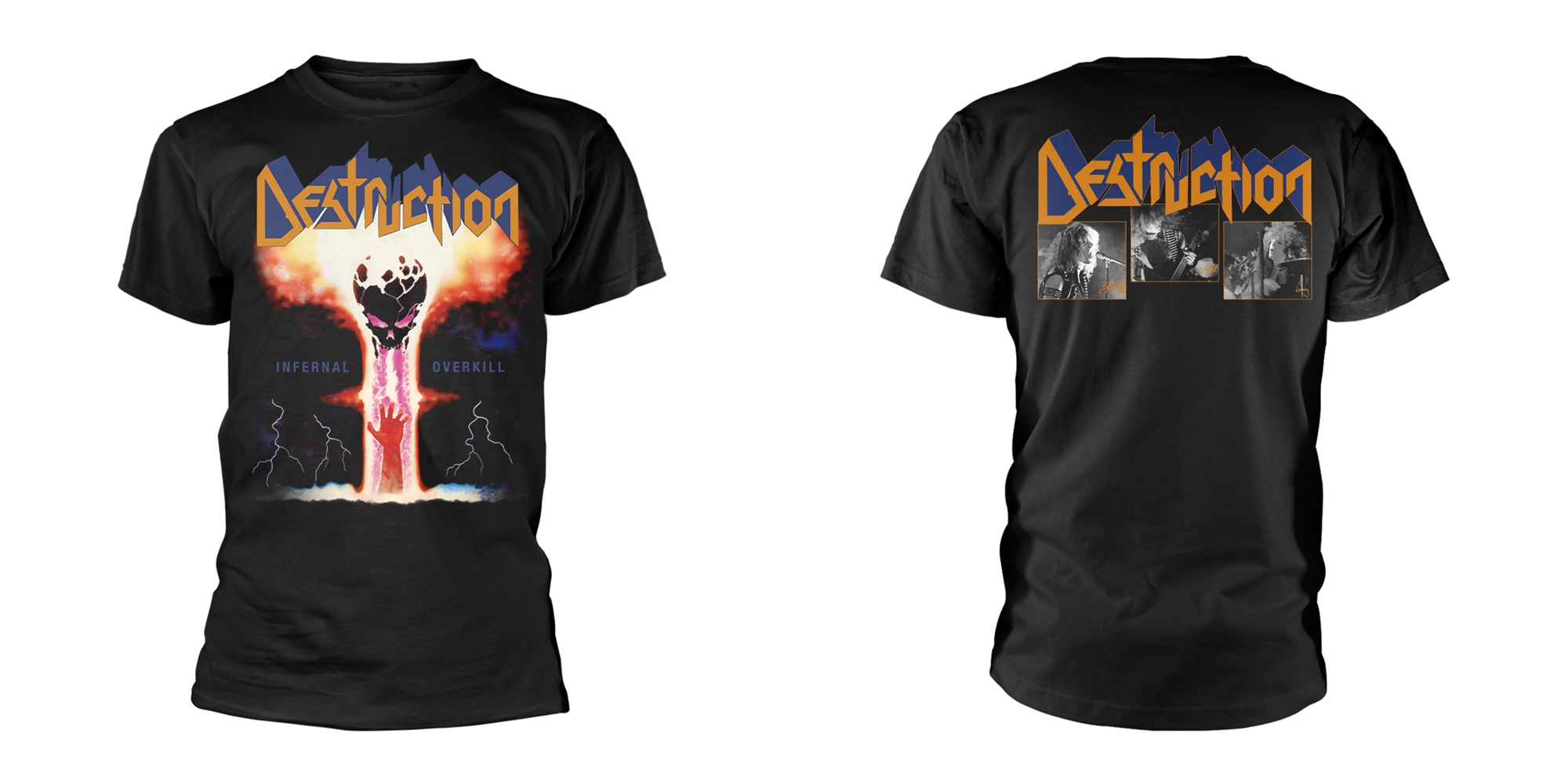 DESTRUCTION - T-SHIRT, INFERNAL OVERKILL