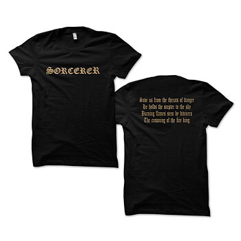 Sorcerer - T-shirt, Save Us (Gold)