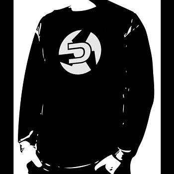 DEATHSTARS - LONG SLEEVE, SYMBOL (FITTED)