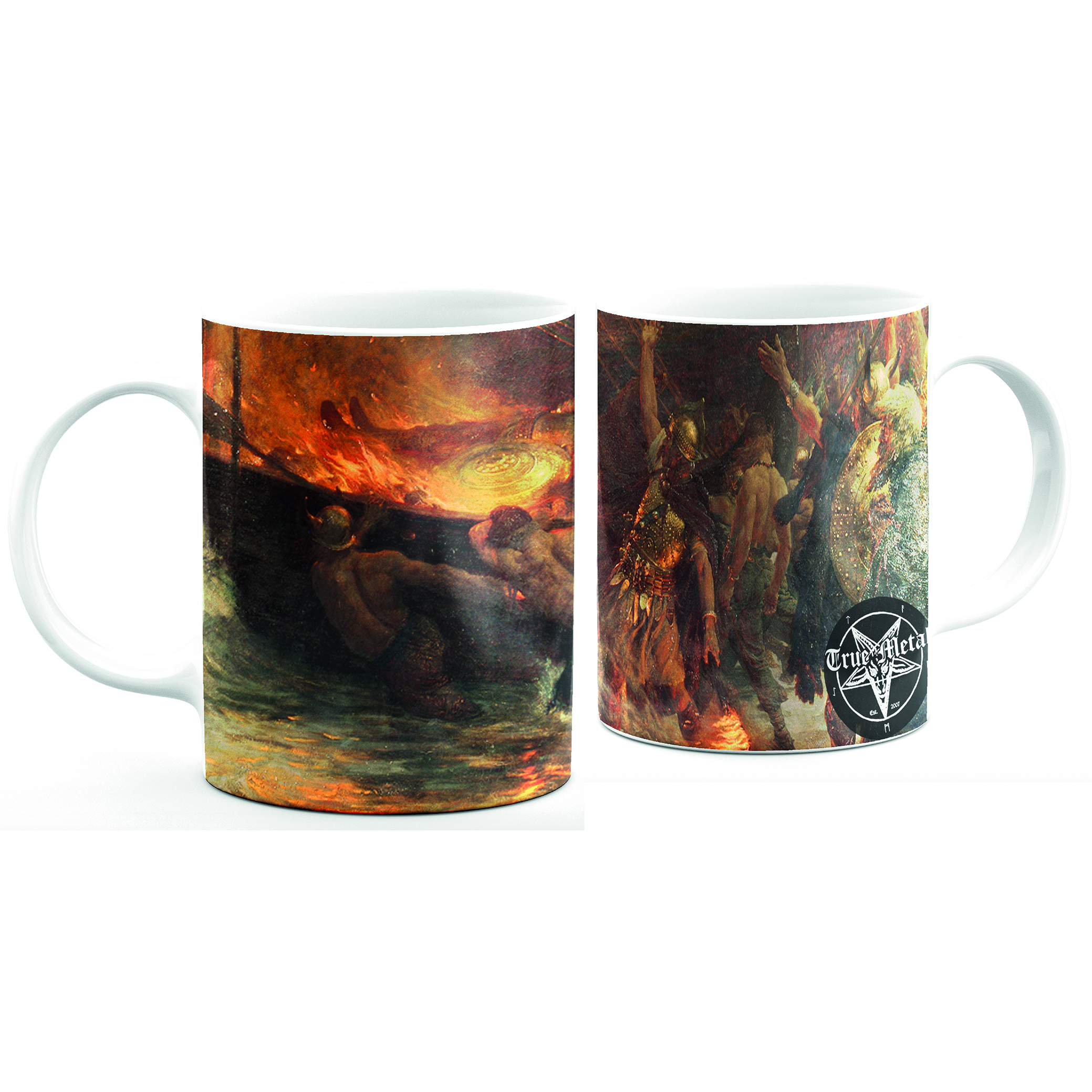 True Metal Brand - Mugg, True Metal - The Funeral of a Viking (2-pack)