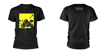 METALLICA - T-SHIRT, BROKEN BURNT DRUMS