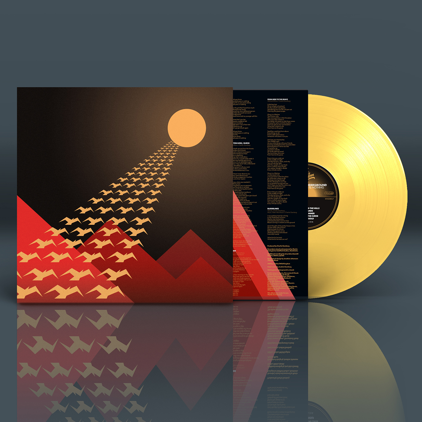 HELLSINGLAND UNDERGROUND - A HUNDRED YEARS IS NOTHING (YELLOW VINYL)