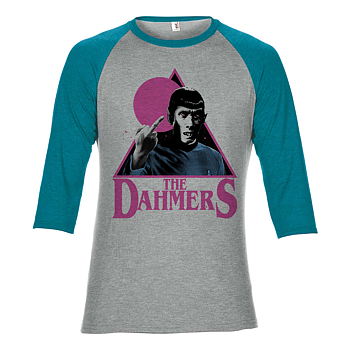 THE DAHMERS - 3/4 BASEBALL RAGLAN, FUCK THE UNIVERSE