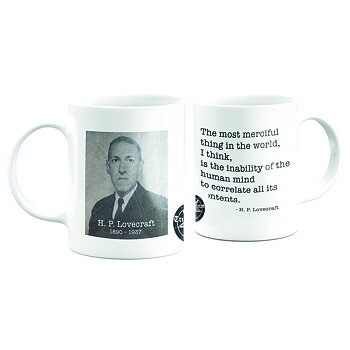H.P. Lovecraft - Mugg, 1890 -1937 (2-pack)