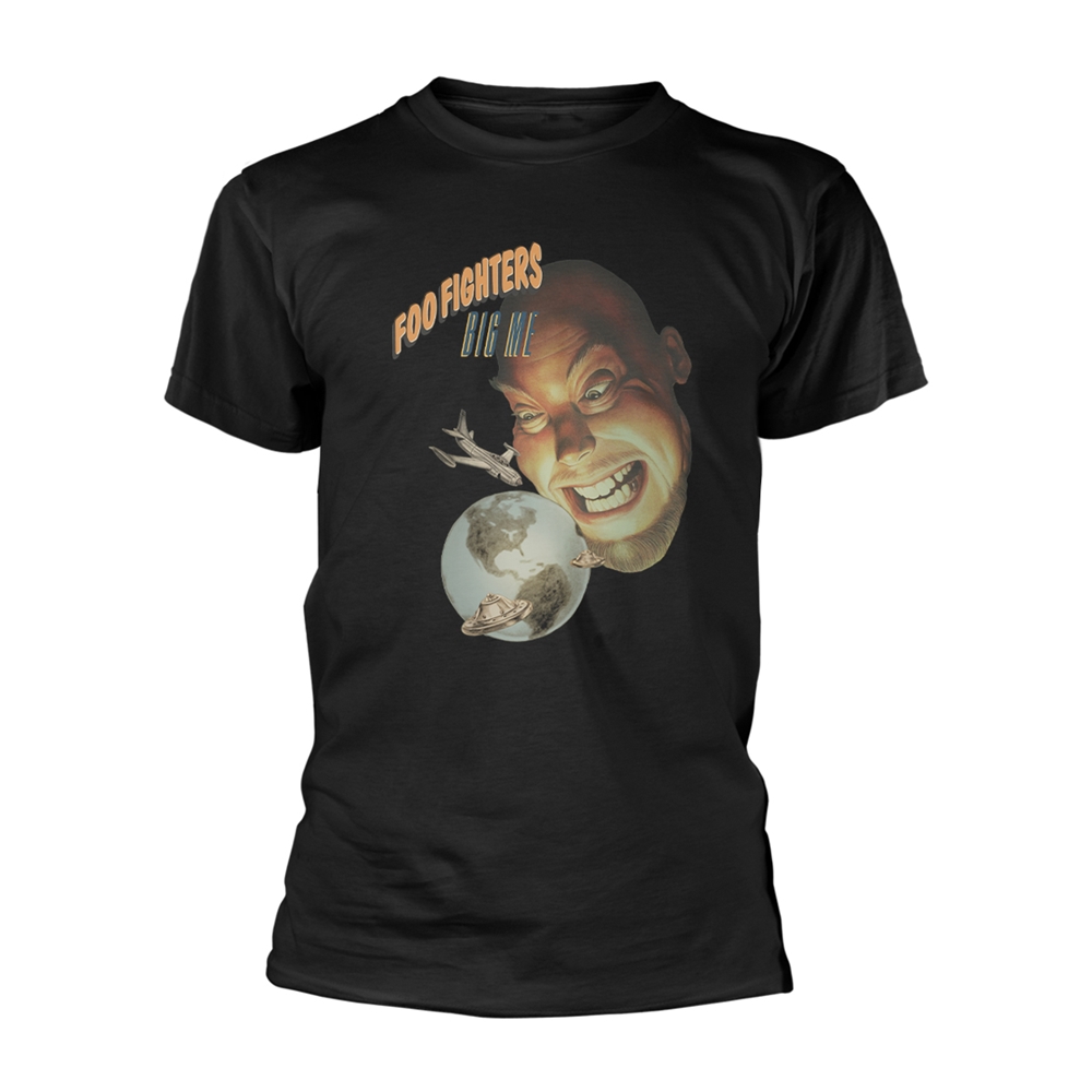 FOO FIGHTERS - T-SHIRT, BIG ME GLOBE
