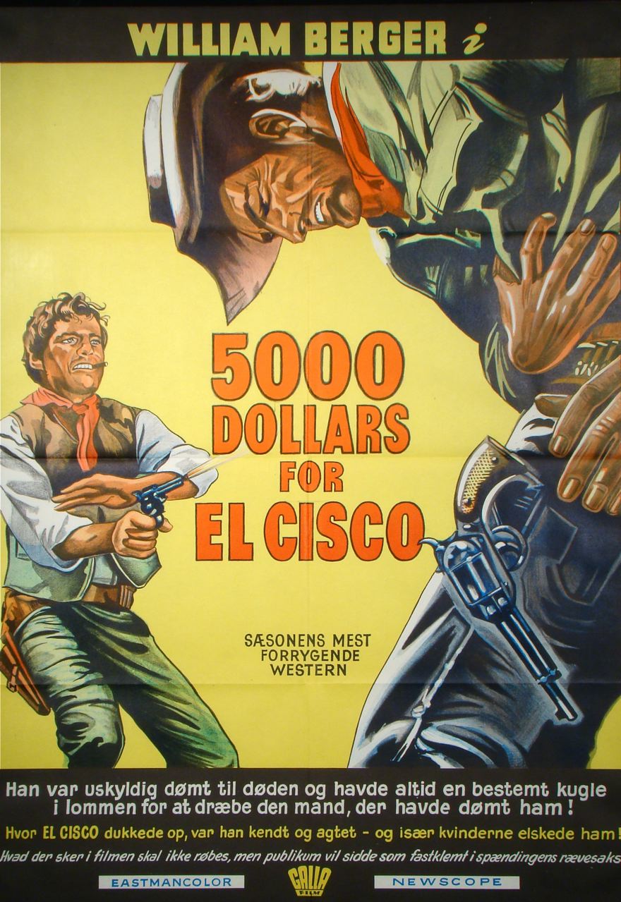 5000 DOLLARS FOR EL CISCO (POSTER)