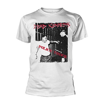 DEAD KENNEDYS - T-SHIRT, POLICE TRUCK (WHITE)