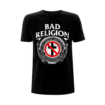 BAD RELIGION - T-SHIRT, BADGE