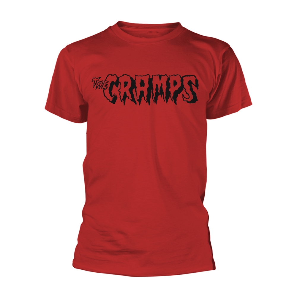 CRAMPS, THE - T-SHIRT, LOGO (RED)