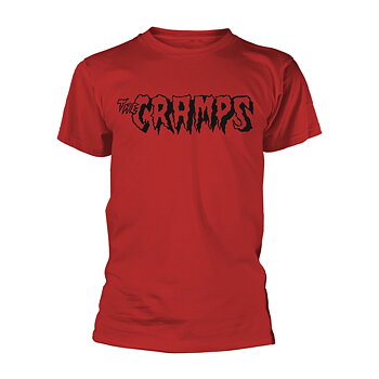 CRAMPS, THE - T-SHIRT, LOGO (RED)