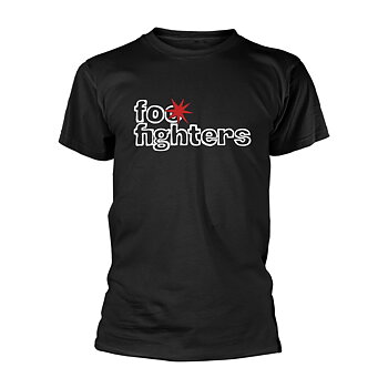 FOO FIGHTERS - T-SHIRT, LOGO (BLACK)