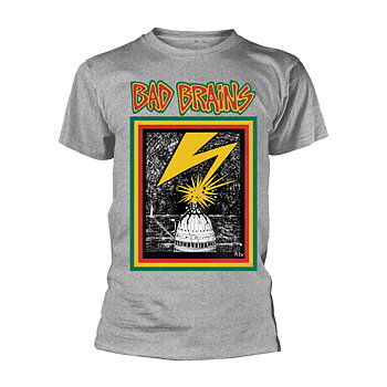 BAD BRAINS - T-SHIRT, BB (GREY)