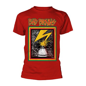 BAD BRAINS - T-SHIRT, BB (RED)