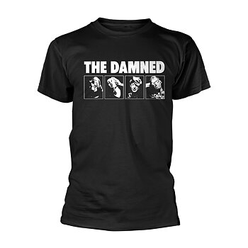 DAMNED, THE - T-SHIRT, HEADSHOTS
