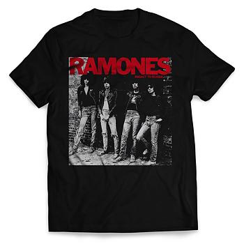RAMONES - T-SHIRT, ROCKET TO RUSSIA