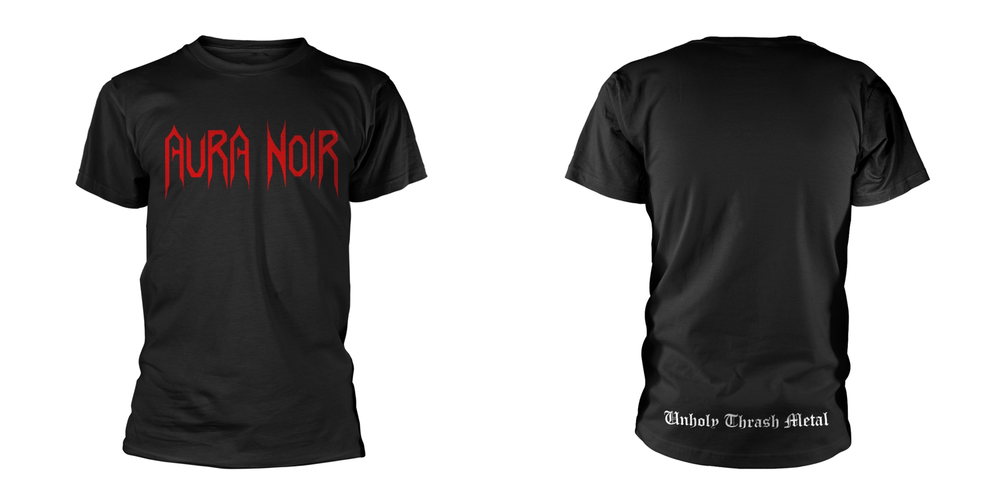AURA NOIR - T-SHIRT, LOGO