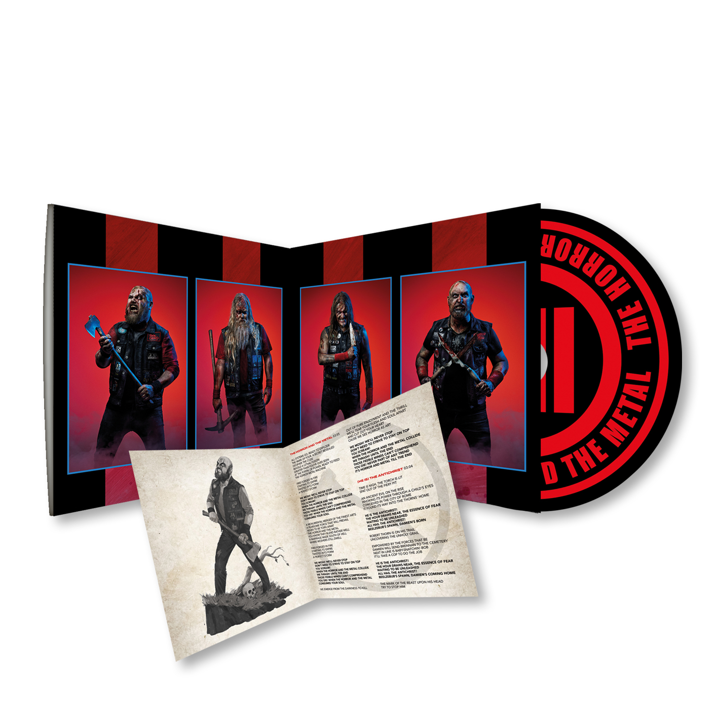 F.K.Ü - THE HORROR AND THE METAL - DIGIPAK (CD)  - 2