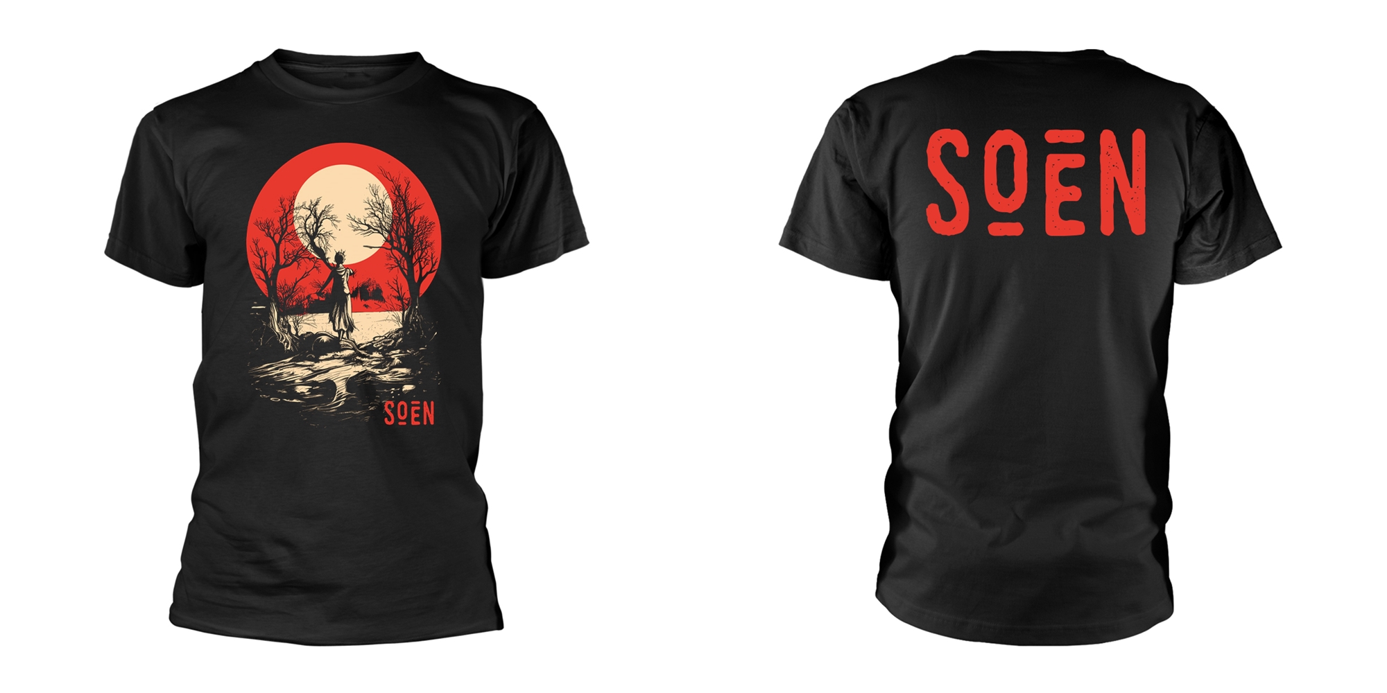 SOEN - T-SHIRT, REDMOON