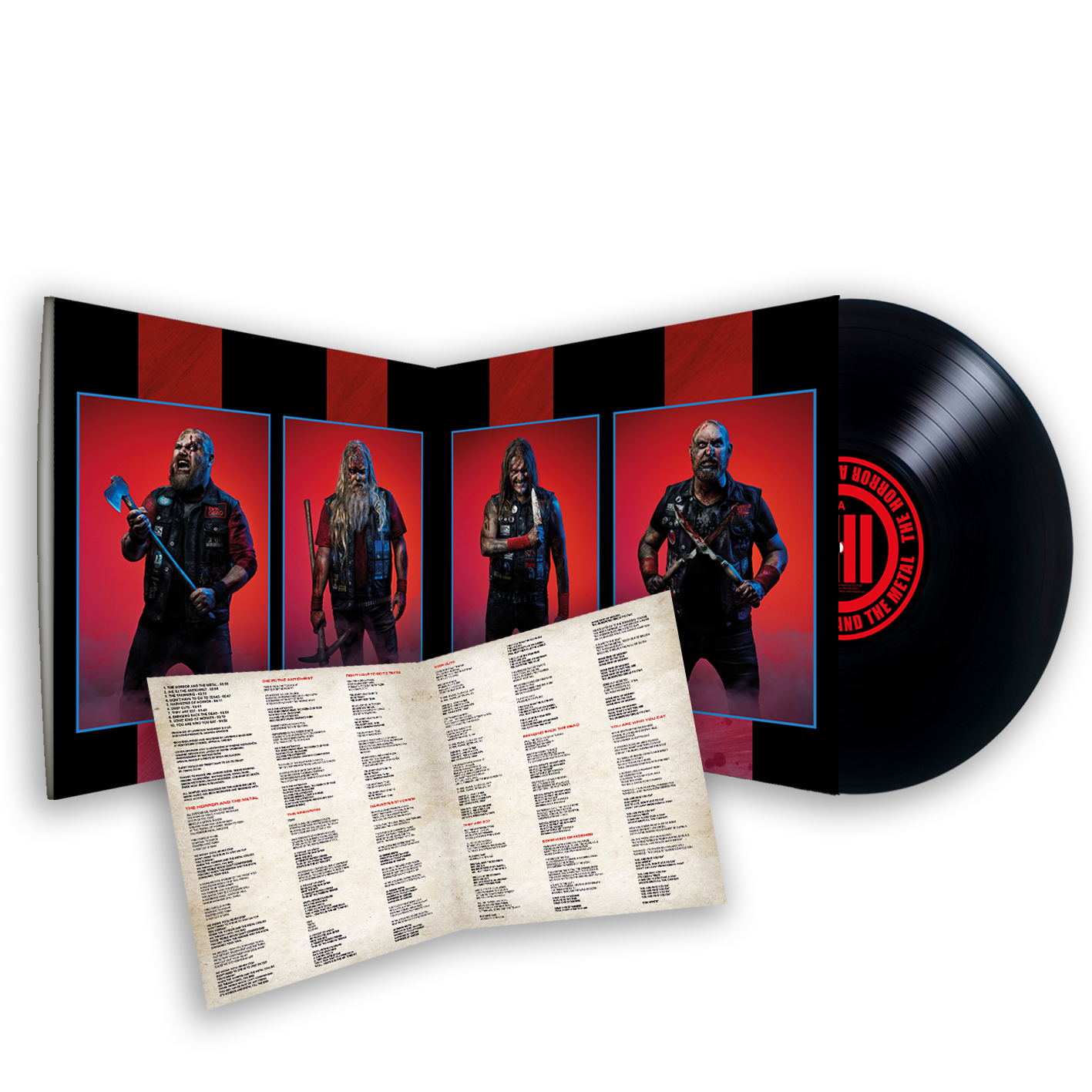 F.K.Ü - THE HORROR AND THE METAL (BLACK VINYL LP) LIMITED EDT. - 2