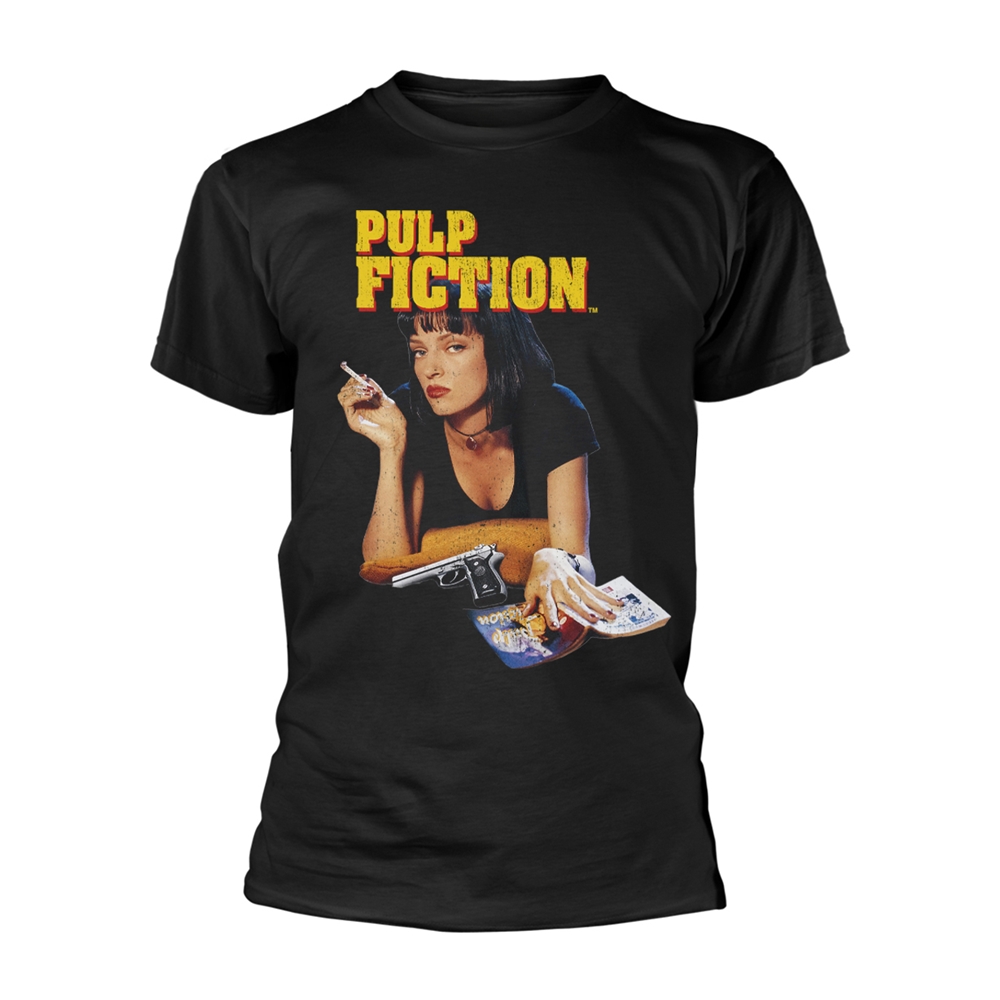 PULP FICTION - T-SHIRT, MIA CUT OUT