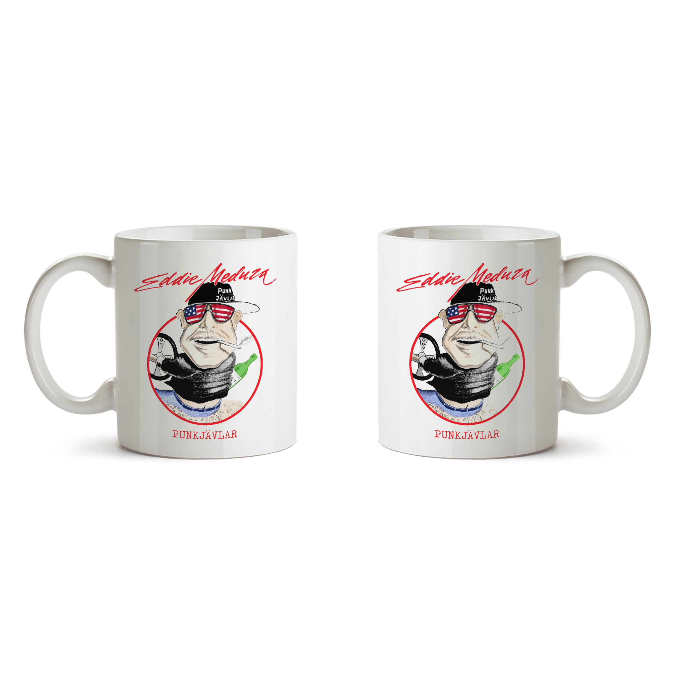 EDDIE MEDUZA - MUG, PUNKJÄVLAR (2-PACK)