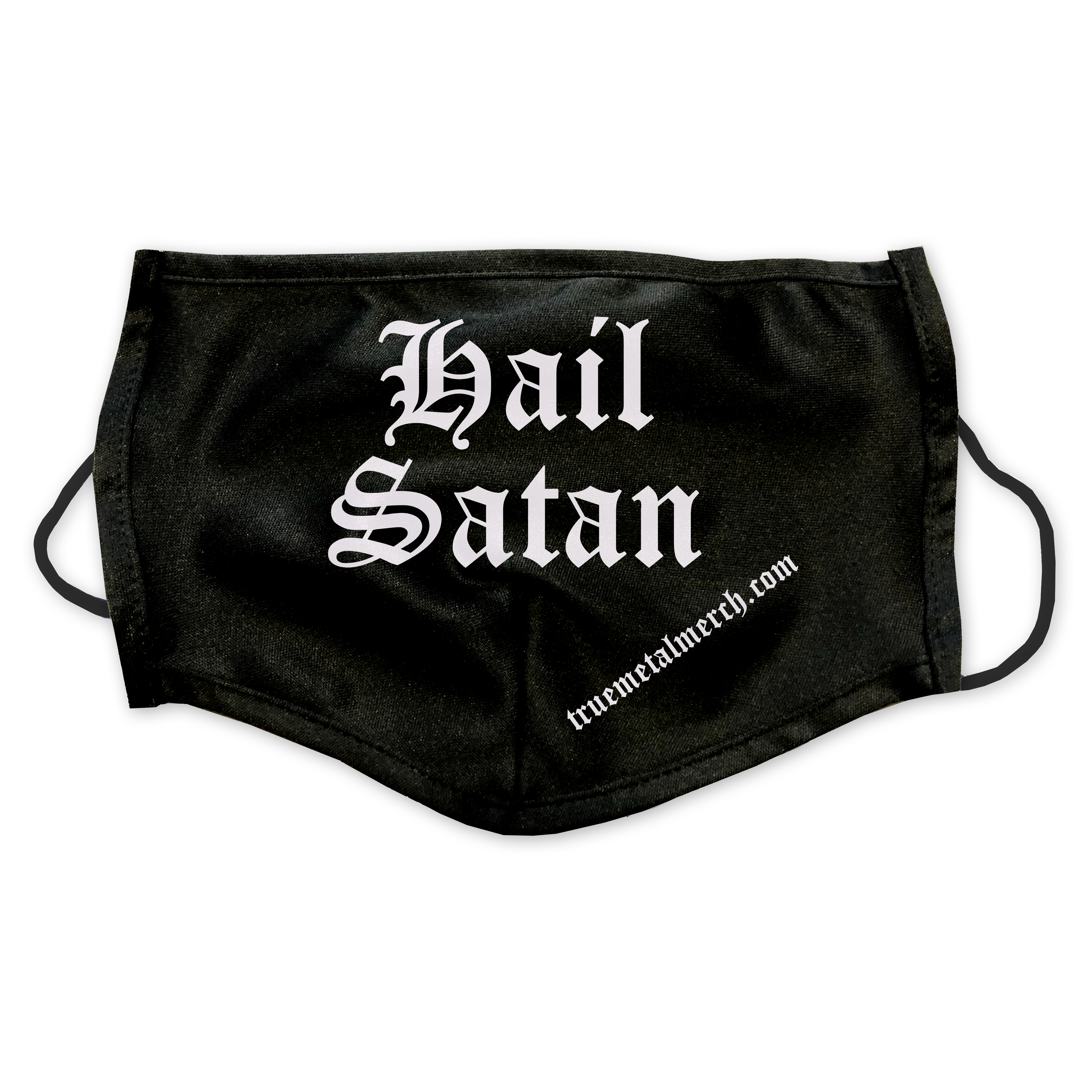 True Metal Brand - Skyddsmask, Hail Satan