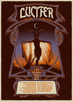 LUCIFER - THE SATANIC PANIC EU TOUR, POSTER