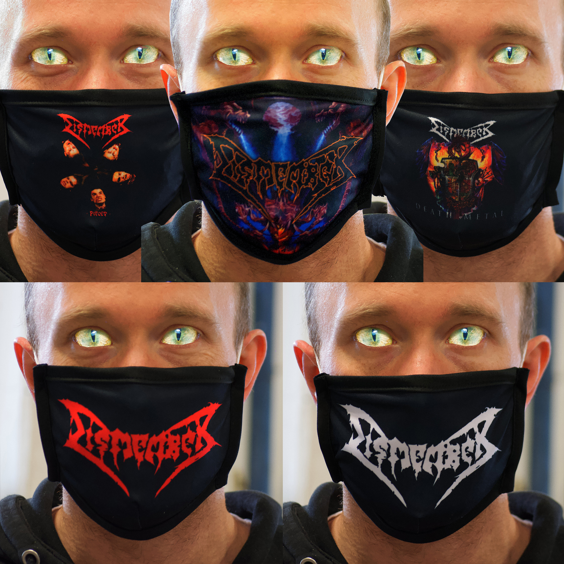 DISMEMBER - SKYDDSMASKER 5-PACK