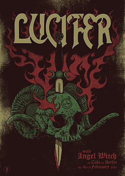 LUCIFER & ANGEL WITCH - LIVE IN BERLIN, POSTER