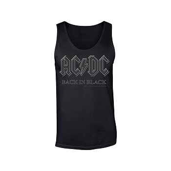 AC/DC - TANK TOP, BACK IN BLACK