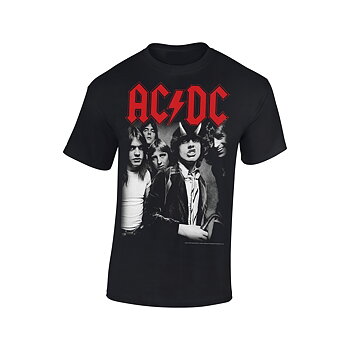 AC/DC - T-SHIRT, HIGHWAY TO HELL (B/W)