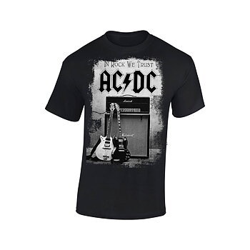 AC/DC - T-SHIRT, IN ROCK WE TRUST