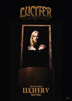 LUCIFER - LUCIFER V, ALBUM POSTER