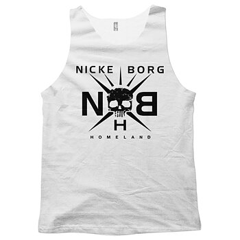 NICKE BORG - TANK TOP, SKULL LOGO