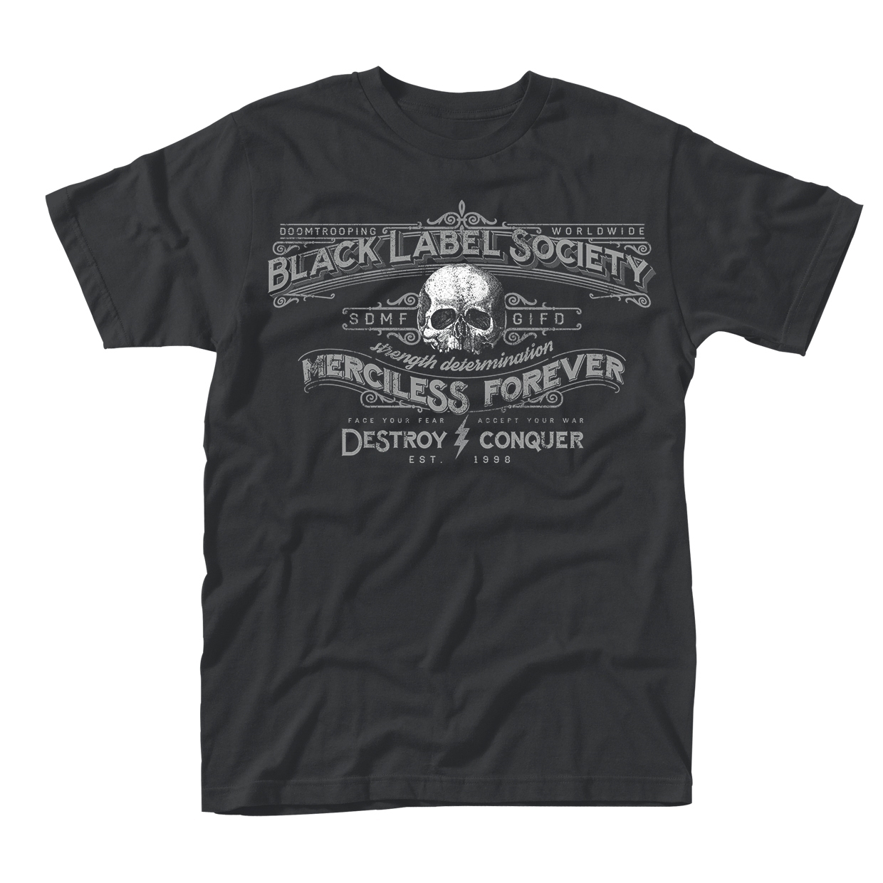 BLACK LABEL SOCIETY - T-SHIRT, MERCILESS FOREVER