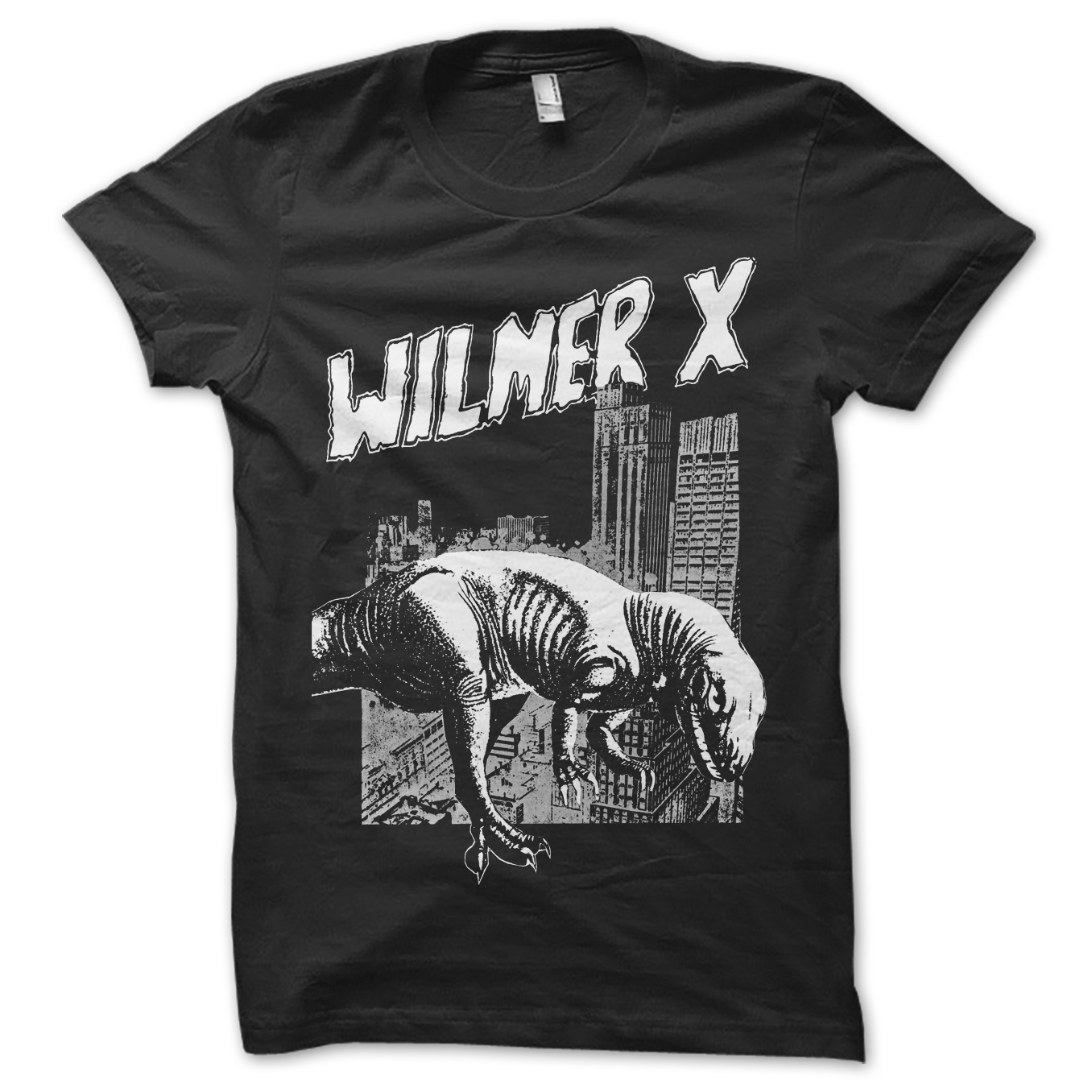 WILMER X - T-SHIRT, REX (VINTAGE BLACK)