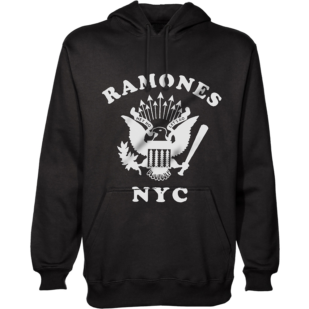 RAMONES - HOODIE, RETRO EAGLE NEW YORK CITY - 2