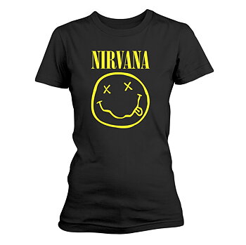NIRVANA - GIRLIE, SMILEY LOGO