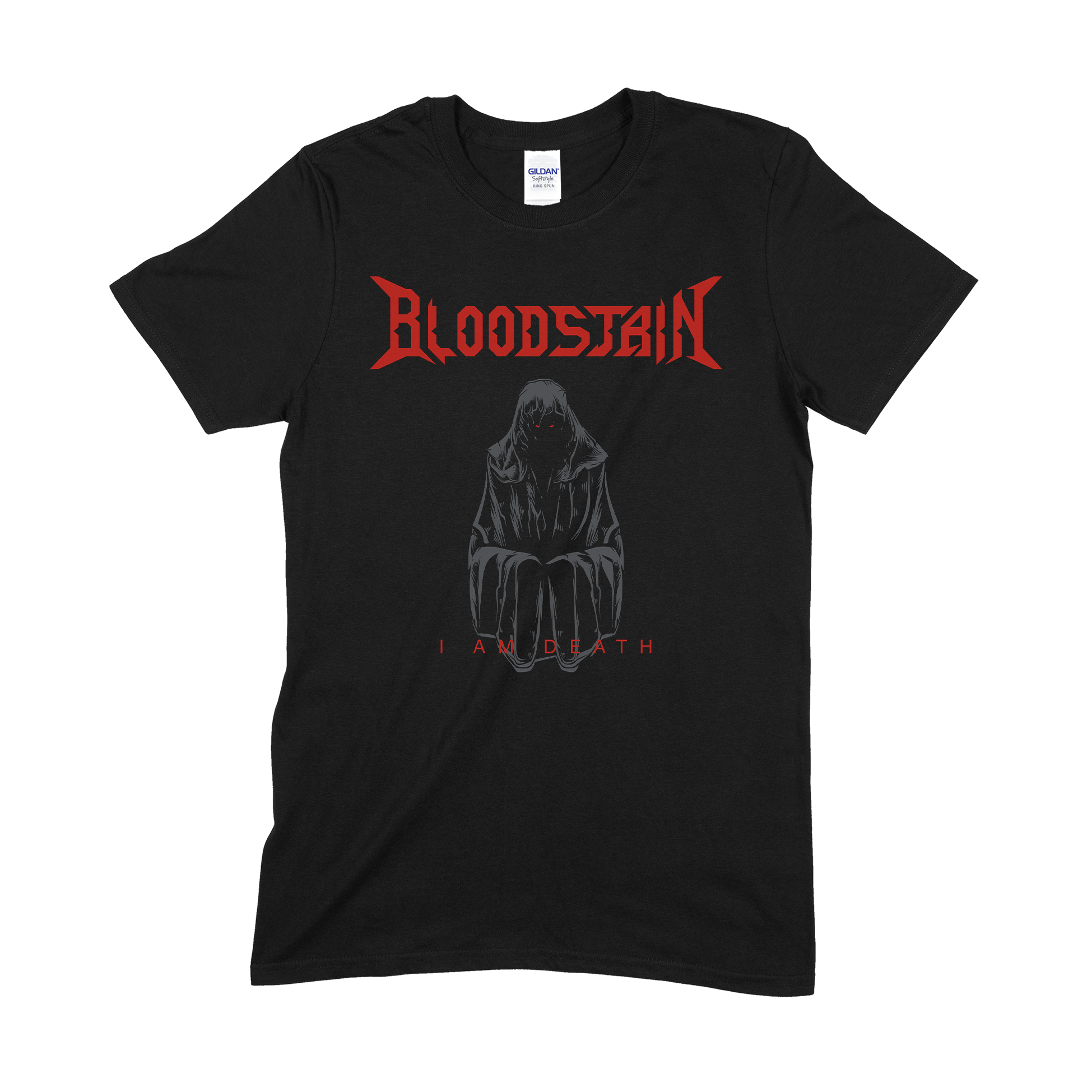 BLOODSTAIN - I AM DEATH, CD & T-SHIRT (BUNDLE) - 3