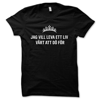 JONAS GARDELL - T-SHIRT, JAG VILL LEVA