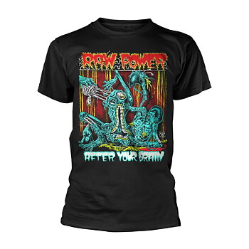 RAW POWER, THE - T-SHIRT, AFTER YOUR BRAIN