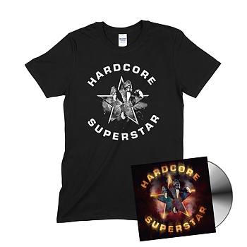 HARDCORE SUPERSTAR - ABRAKADABRA CD-BUNDLE (CD+T-SHIRT)