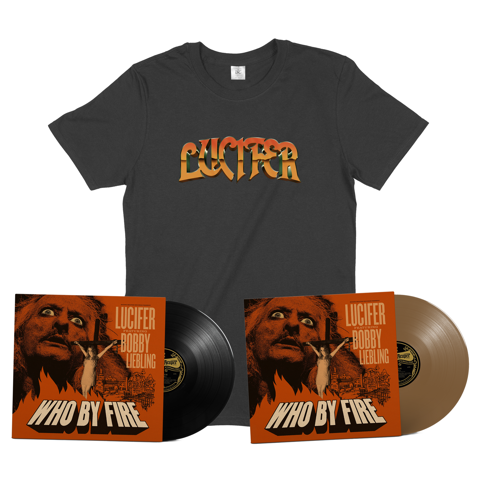 LUCIFER - LUCIFER & SISTER MIDNIGHT SPLIT, 7" VINYL SINGLE (BUNDLE)